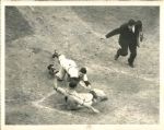 1946 World Series Hal Wagner Boston Red Sox Whitey Kurowski St. Louis Cardinals "TSN Collection Archives" Original Photo (TSN Collection Hologram/MEARS Photo LOA)