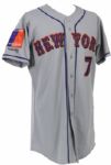 2004 Jose Reyes New York Mets Game Worn Jersey - (MEARS A5)