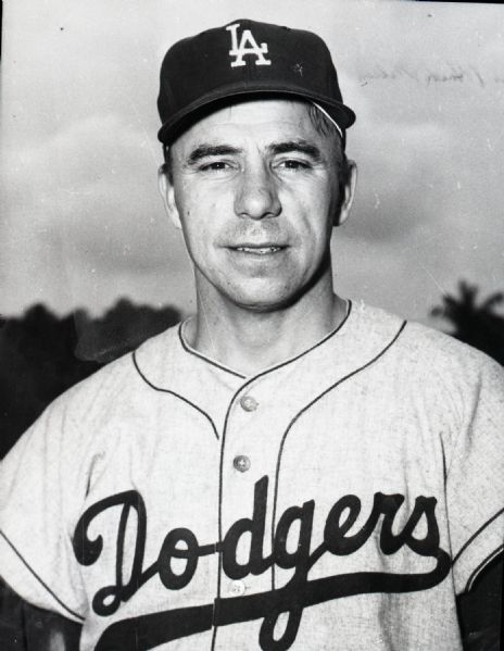 1958 Pee Wee Reese Los Angeles Dodgers "The Sporting News" Original 2" x 2.5" Black And White Negative (The Sporting News Collection/MEARS Auction LOA) 