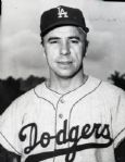 1958 Pee Wee Reese Los Angeles Dodgers "The Sporting News" Original 2" x 2.5" Black And White Negative (The Sporting News Collection/MEARS Auction LOA) 