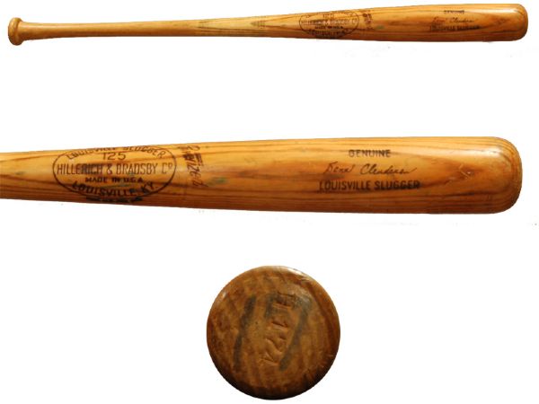 1963 Donn Clendenon  H&B Louisville Slugger Professional Model Game Used Bat - Pittsburgh Pirates - 1969 Mets   (MEARS A8.5)