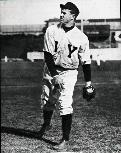1904-07 Christy Mathewson New York Giants "The Sporting News" Original 3" x 3.5" Black And White Negative (The Sporting News Collection/MEARS Auction LOA) 