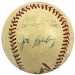 1970s to '80s Detroit Tigers Multi Signed Baseball w/ Norm Cash Signature - JSA 