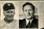 1946 Walter Johnson Washington Senators "The Sporting News Collection Archives" Original Photo (Sporting News Collection Hologram/MEARS Photo LOA)