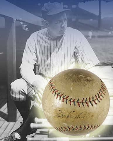 1920-27 Most Desirable Era Babe Ruth  New York Yankees Single Signed OAL (Ban Johnson) Baseball - Full JSA Letter