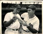 1946 Rudy York Pinky Higgins Boston Red Sox "The Sporting News Collection Archives" Original Photo (Sporting News Collection Hologram/MEARS Photo LOA)