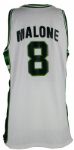 1992-93 Moses Malone Milwaukee Bucks Game Worn Home Jersey (MEARS A10) Purchased directly from the Milwaukee Bucks at the Bradley Center - The Most Documented Malone Ever Offered!!!