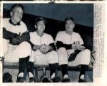 1961 Roger Maris & Joe DiMaggio New York Yankees "Chicago Sun-Times" Original 8" x 10" Photo (Sun Times Hologram/MEARS Type 1 Photo LOA)