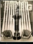 1940s circa Dom DiMaggio PCL MVP Trophy "The Sporting News Collection Archives" Original Photo (Sporting News Collection Hologram/MEARS Photo LOA)