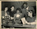 1947 Jackie Robinson Brooklyn Dodgers The Chicago Sun-Times Archives Original Photos (Chicago Sun-Times Hologram/MEARS Photo LOA) - Lot of 2