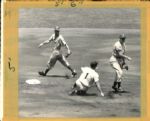 1946-56 circa Pee Wee Reese Brooklyn Dodgers "The Sporting News Collection Archives" Original 8" x 10" Photo (Sporting News Collection Hologram/MEARS Photo LOA)