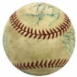 1976-79 Detroit Tigers Team Signed OAL Baseball 19 Sigs. - JSA 
