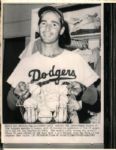 1963-72 Sandy Koufax Los Angeles Dodgers The Sporting News Collection Archives Original Photos (Sporting News Collection Hologram/MEARS Photo LOA) - Lot of 6
