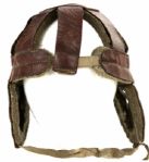 1910 Era  8 Spoke Leather Football Helmet 