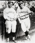 1927-30 Babe Ruth Lou Gehrig New York Yankees "The Sporting News" Original 3.5" x 4.25" Black And White Negative (The Sporting News Collection/MEARS Auction LOA) 