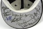 San Francisco Giants Signed Cap w/ Bobby Bonds Willie McCovey Gaylord Perry Frank Robinson - MEARS LOA