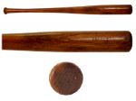 1932-34 Frank Crosetti New York Yankees Spalding Hand Turned Professional Model Game Used Bat - New York Yankees -   (MEARS A7)