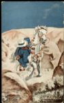 1940s The Lone Ranger Exhibit Card Signed by Clayton Moore - JSA