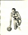 1961-62 Bob Pettit St. Louis Hawks TSN/CST Collection Archives Original Photos (TSN/CST Collection Holograms/MEARS Photo LOA) - Lot of 2