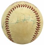 1970s to '80s Detroit Tigers Multi Signed Baseball w/ Norm Cash Signature - JSA 