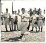 1957 Stan Musial St. Louis Cardinals Baseball Clinic The Sporting News Collection Archives Originl Photos (Sporting News Collection Hologram/MEARS Photo LOA) - Lot of 8