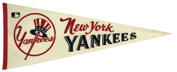 1969 New York Yankees Full Size Pennant