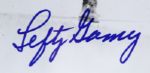 Lefty Gomez New York Yankees Signed 8 x 10 Photo Display - JSA 