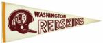 1960s-70s Washington Redskins Full Size Pennant
