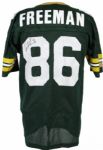1990s Antonio Freeman Green Bay Packers Signed Jersey - MEARS LOA 
