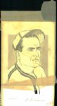 1939-59 St. Louis Browns St. Louis Cardinals The Sporting News Collection Archives Original Illustration Artwork (Sporting News Collection Hologram/MEARS LOA) Unique, 1:1 - Lot of 6