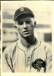 1927 Mel Harder Omaha Buffaloes "The Sporting News Collection Archives" Original 5" x 7" Photo (Sporting News Collection Hologram/MEARS Photo LOA)
