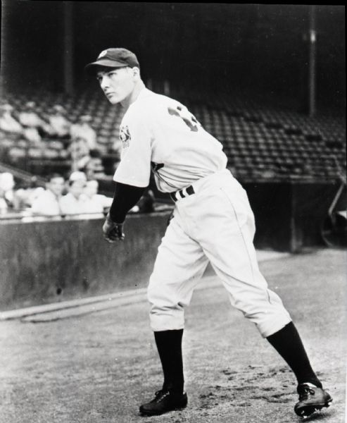 1939 Hal Newhouser Detroit Tigers "The Sporting News" Original 2.75" x 3.5" Black And White Negative (The Sporting News Collection/MEARS Auction LOA) 