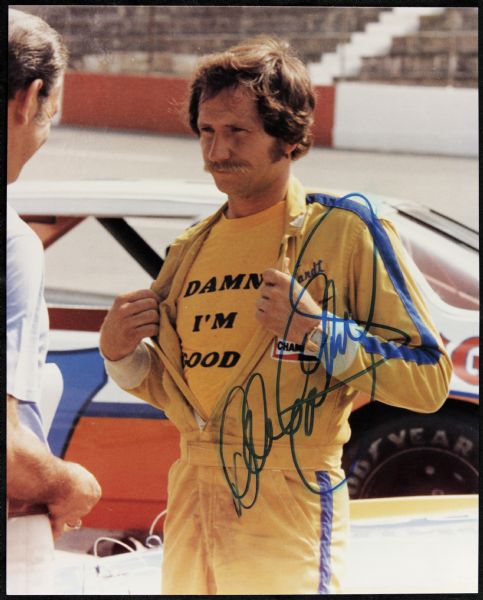 Dale Earnhardt Signed 8" x 10" Photo - JSA