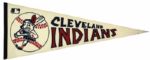 1970s Cleveland Indians Full Size Pennant 