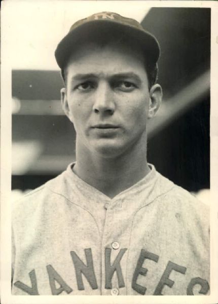 1925-32 Hank Johnson New York Yankees "The Sporting News Collection Archives" Original 5" x 7" Photo (Sporting News Collection Hologram/MEARS Photo LOA)