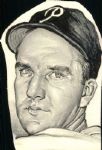 1946-54 Curt Simmons Robin Roberts Ron Northey Jimmy Wilson Philadelphia Phillies TSN Collection Archives Original Illustration Artwork (TSN Collection Hologram/MEARS LOA) - Lot of 11