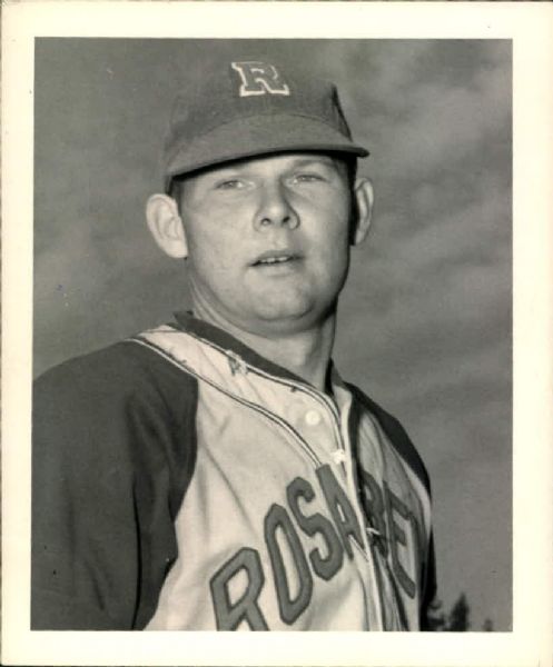 1940s circa Max West Rosabell Plumbers Semi-Pro "The Sporting News Collection Archives" Original Photo (Sporting News Collection Hologram/MEARS Photo LOA)