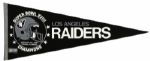 1984 Los Angeles Raiders Super Bowl XVIII Champions Full Size Pennant