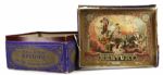 1900s P. Lorillards Fine Cut Century Chewing Tobacco Empty Box - With Intricate Graphics