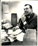 1957-65 Bob Bragan Milwaukee Braves The Sporting News Collection Archives Original Photos (Sporting News Collection Hologram/MEARS Photo LOA) - Lot of 12