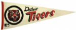 1969 Detroit Tigers Full Size Pennant 