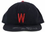 Harmon Killebrewe Signed Washington Senators Cap "HOF 84" - MEARS LOA 