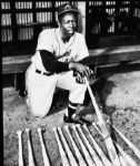 1966-67 Hank Aaron Atlanta Braves "The Sporting News" Original 3" x 3.75" Black And White Negative (The Sporting News Collection/MEARS Auction LOA) 