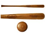 1939-40 Wally Moses Side Written H&B Louisville Slugger Professional Model Game Used Bat - Philadelphia A's - 1946 Red Sox -   (MEARS A10)