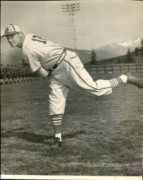 1941 Al Hollingsworth Sacramento Solons PCL "The Sporting News Collection Archives" Original Photo (Sporting News Collection Hologram/MEARS Photo LOA)