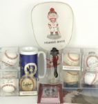 1950s-90 Milwaukee Braves & Brewers Collection - Signed Baseballs Vintage Braves Fan - MEARS 