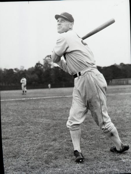 1933 Chuck Klein Philadelphia Phillies "The Sporting News" Original 2.75" x 3.75" Black And White Negative (The Sporting News Collection/MEARS Auction LOA) 