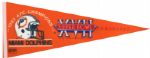 1983 Miami Dolphins AFC Champs/Super Bowl XVII Full Size Pennant 