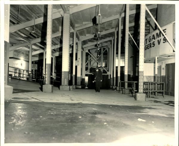1956 Ebbets Field Brooklyn Dodgers "The Sporting News Collection Archives" Original Photo (Sporting News Collection Hologram/MEARS Photo LOA)