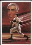 1983 Joe DiMaggio New York Yankees 17" x 24 1/2" Lithograph - Lot of 2 - 4908/5000